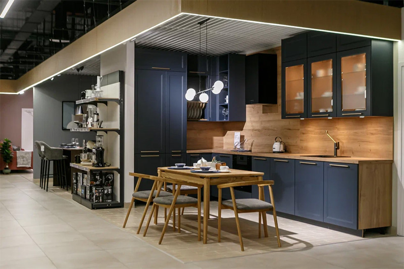 Эксклюзивные модели кухонь разработаны специально для Askona Home